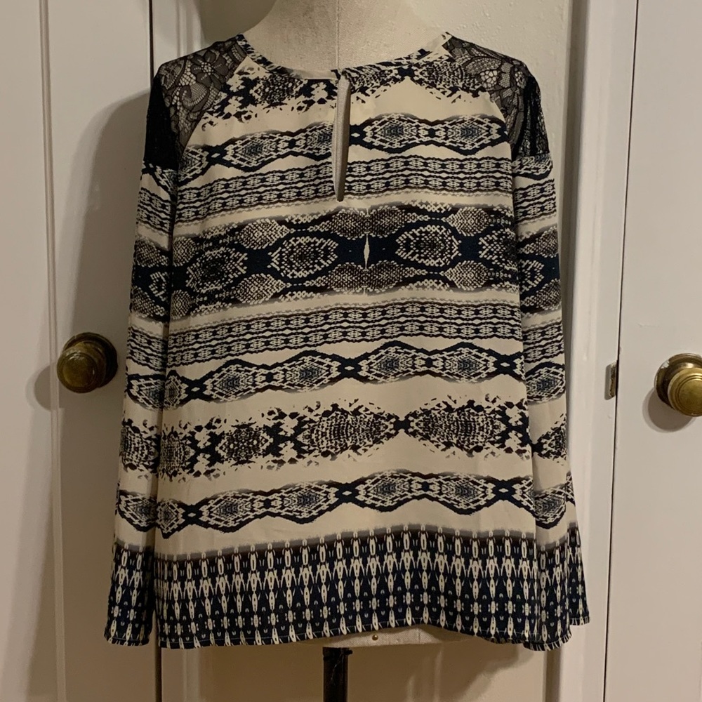 Aqua blouse